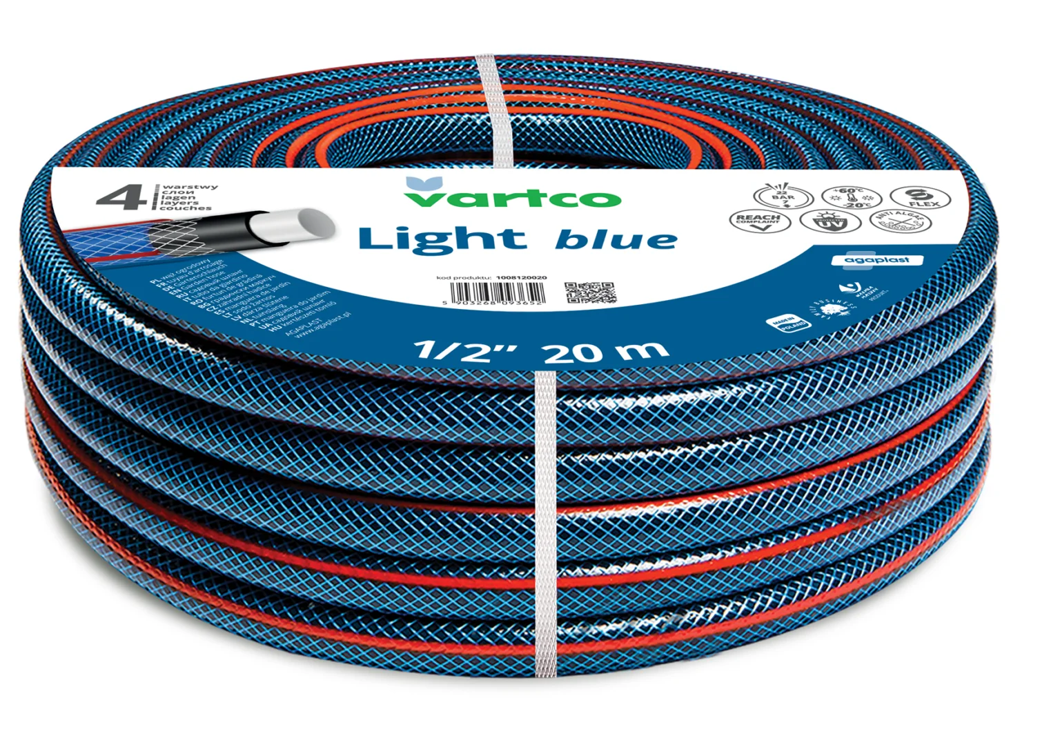 Vartco Light Blue 3/4 cala 30 m