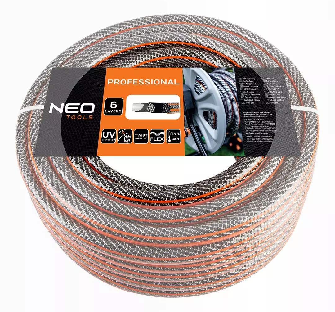 NEO Tools wąż 6-warstwowy 1/2 cala 20 m
